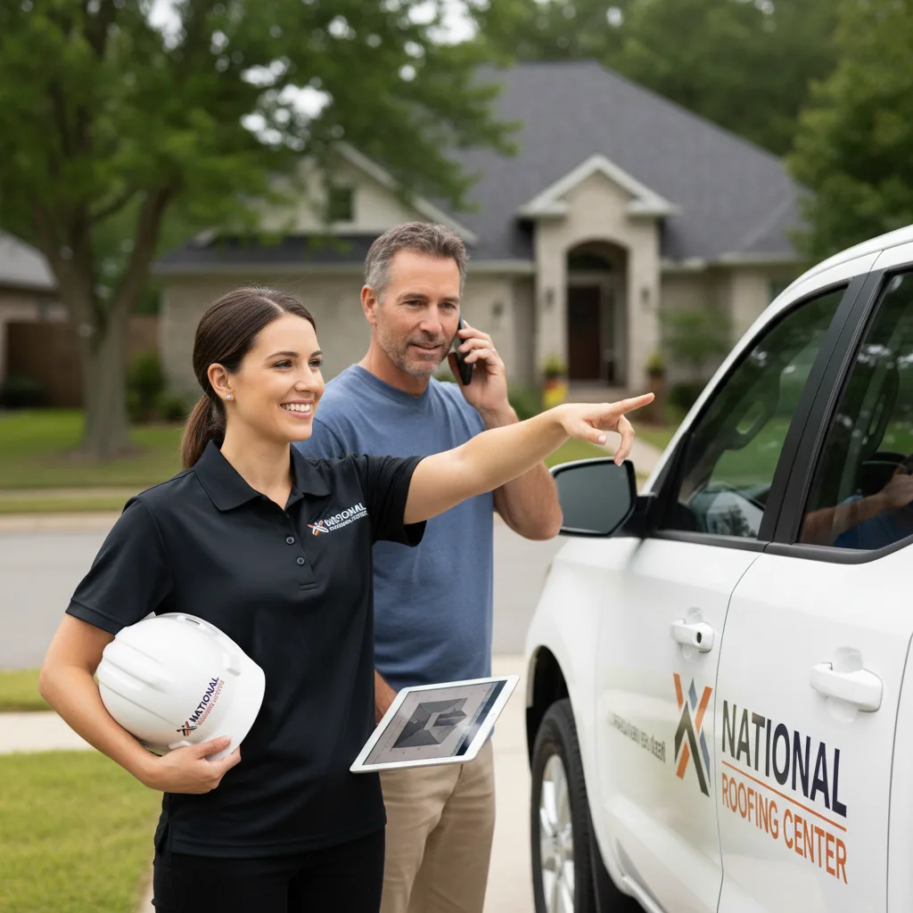 National Roofing Center customer support in Hineston